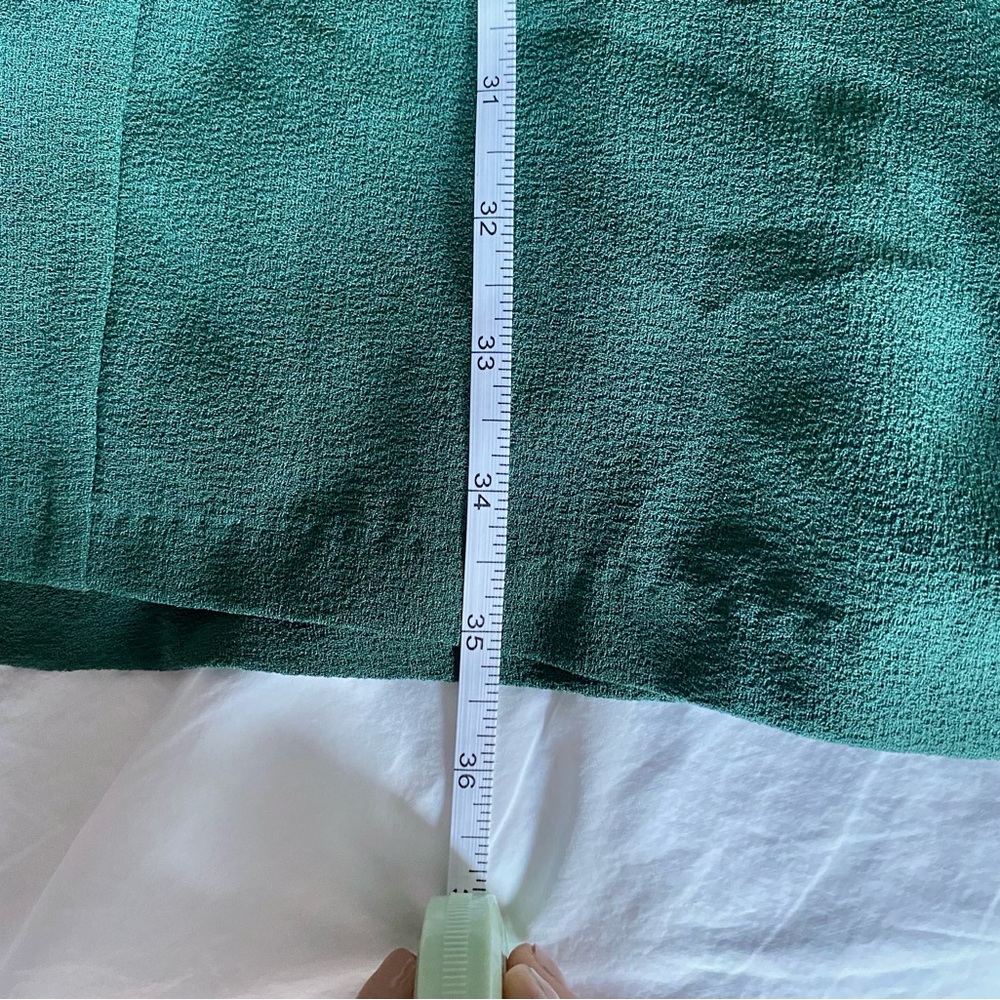 Bobeau Wrap Dress | Teal/Emerald Green | Size S - Picture 6 of 7